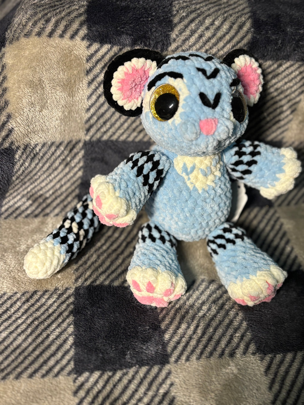 Baby Blue Tiger Familiar