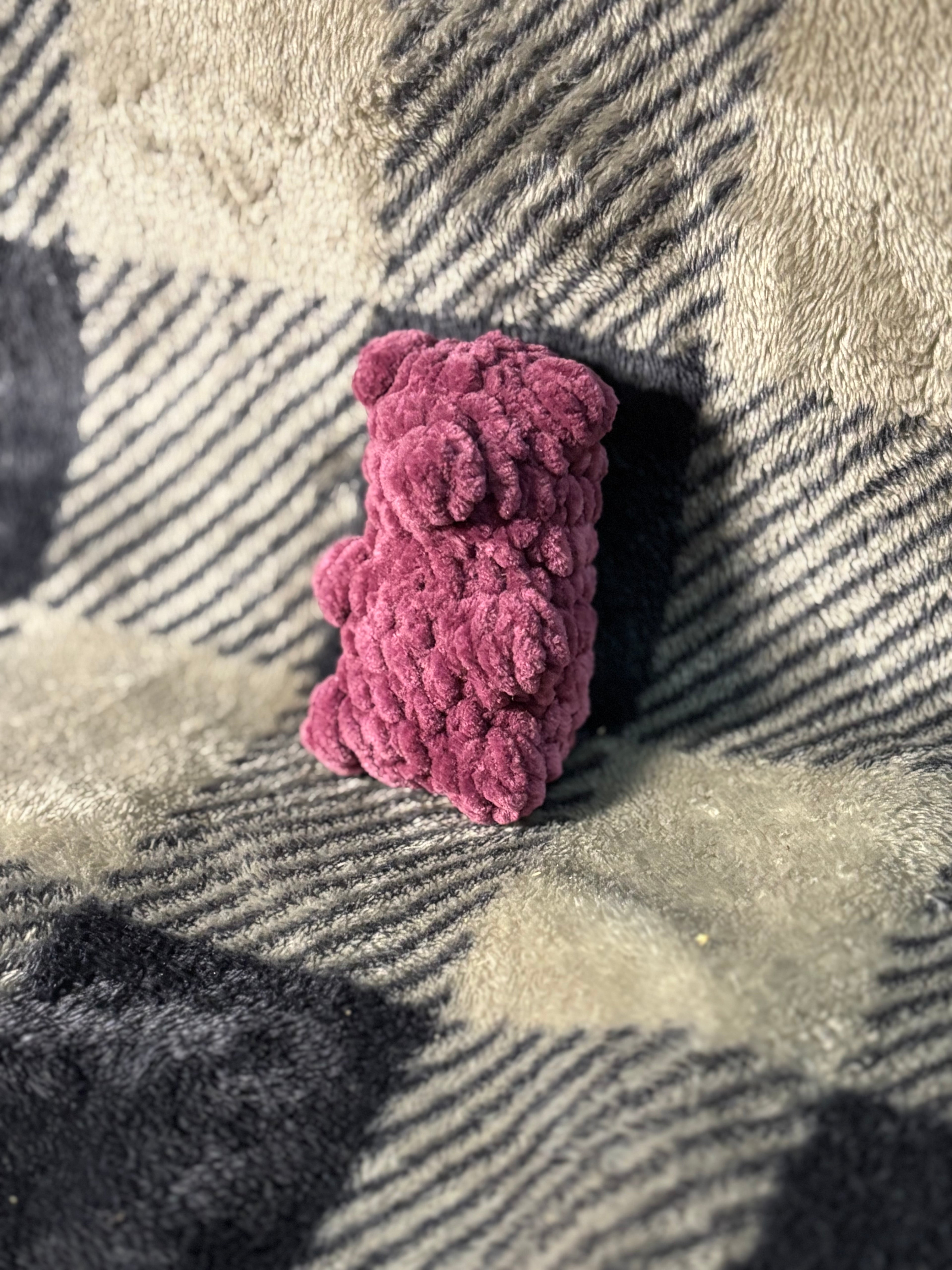 Tiny Gummy Bear Familiar (Raspberry)