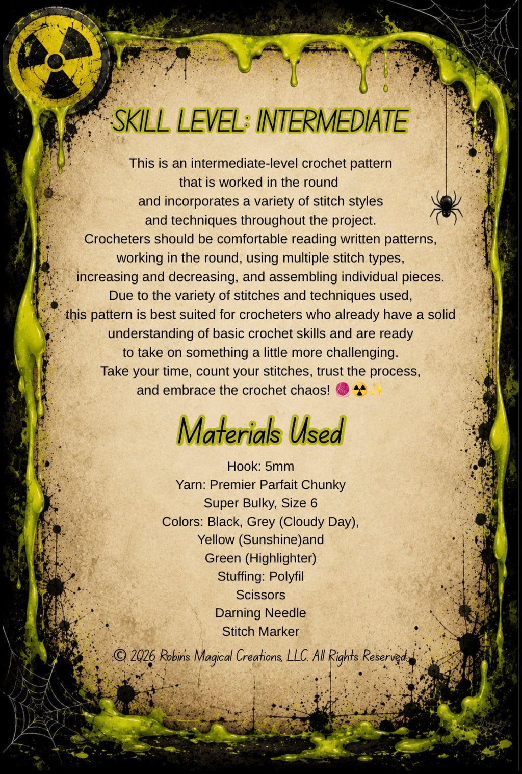 Wastelock (PDF Pattern ONLY)