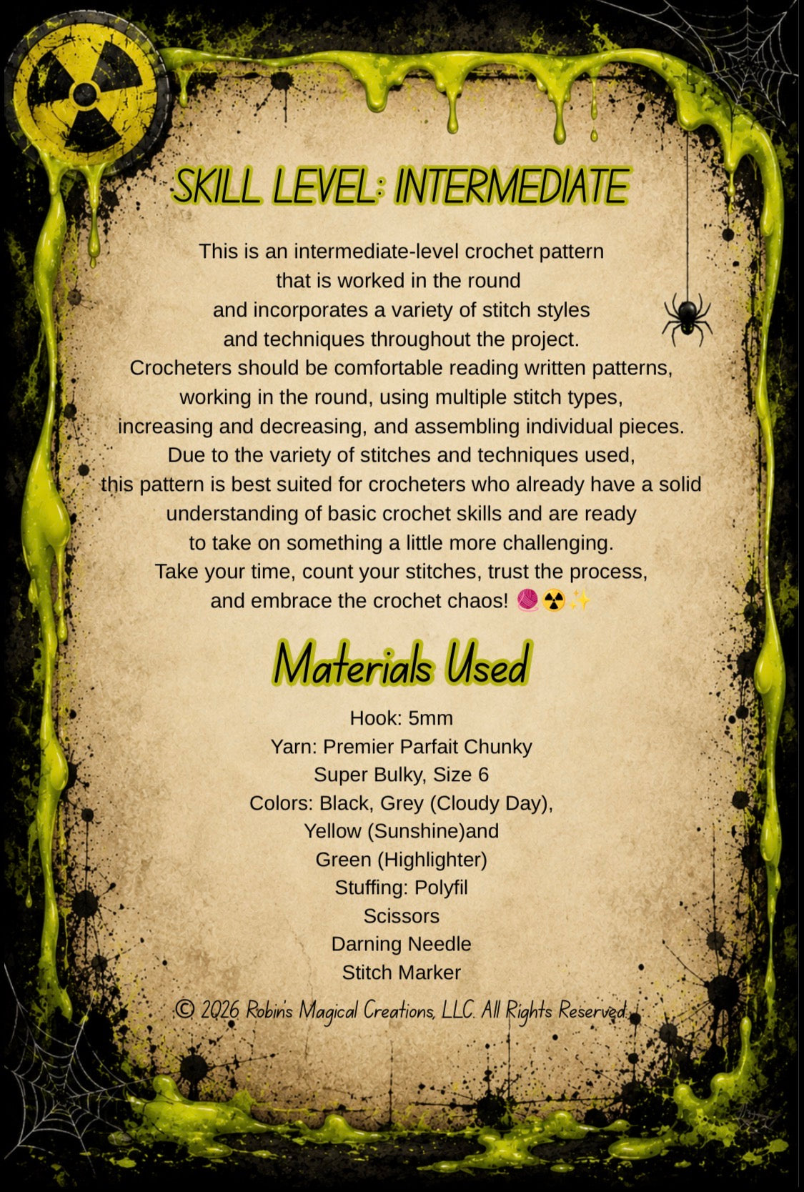 Wastelock (PDF Pattern ONLY)