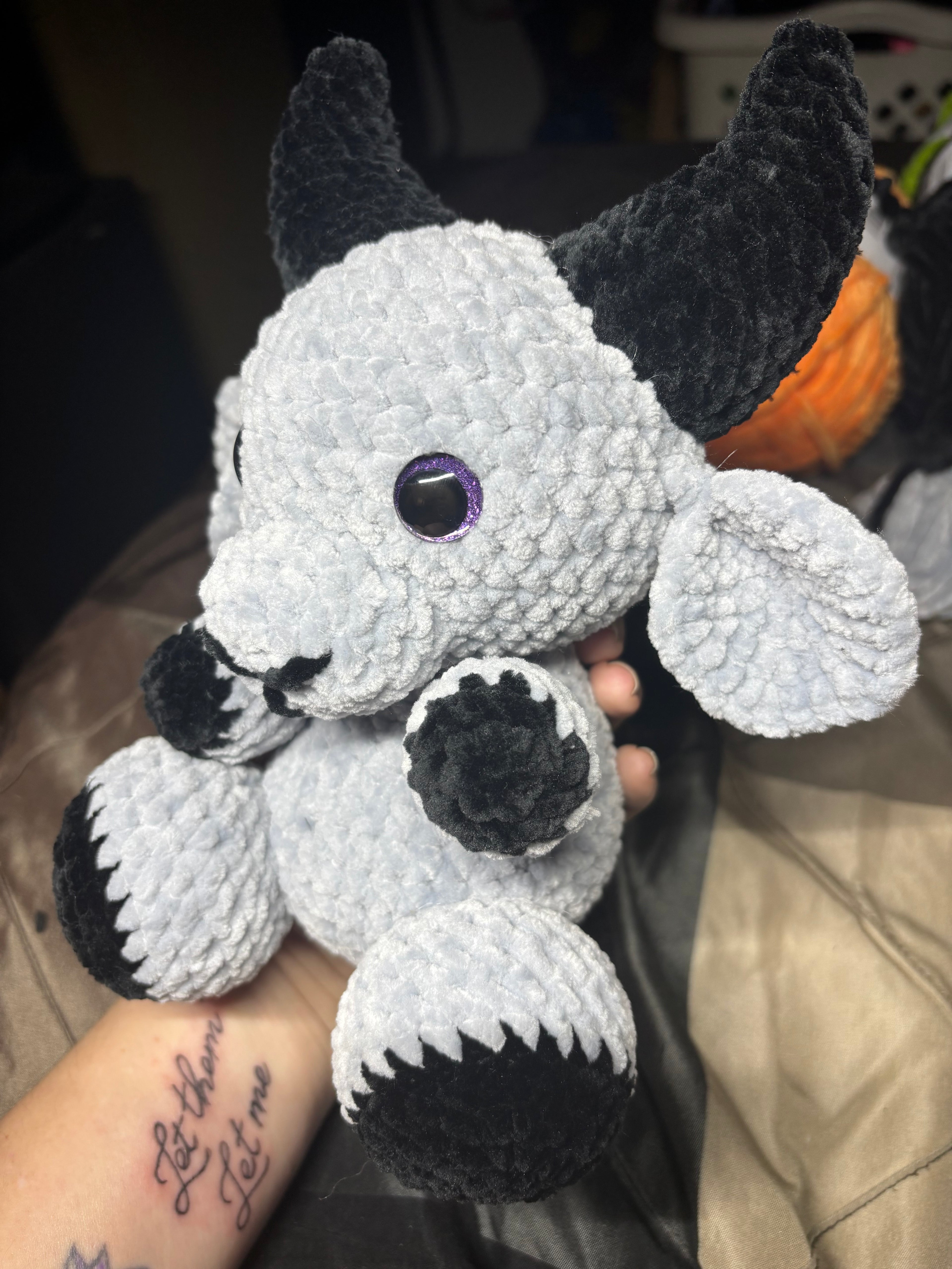 Goth Goat Familiar