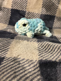 Shades of Blue Frog Familiar