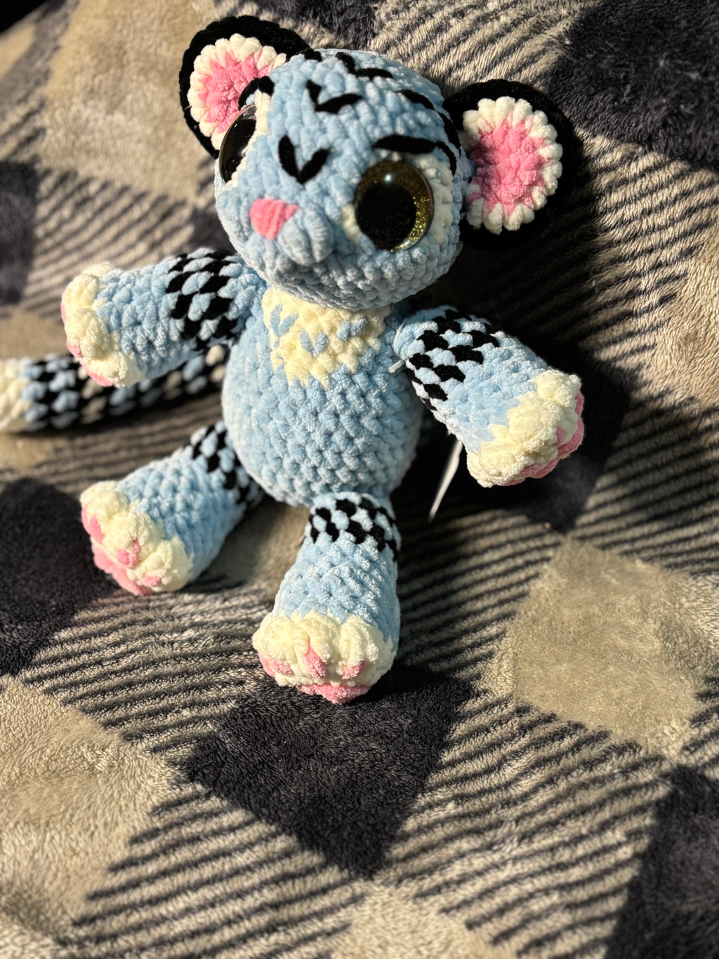 Baby Blue Tiger Familiar