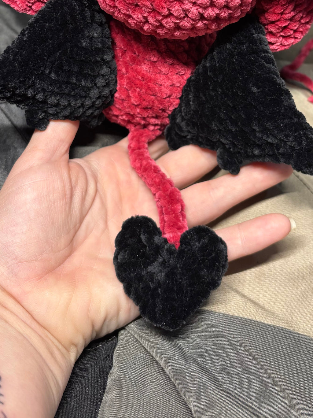Raspberry Baphomet Familiar