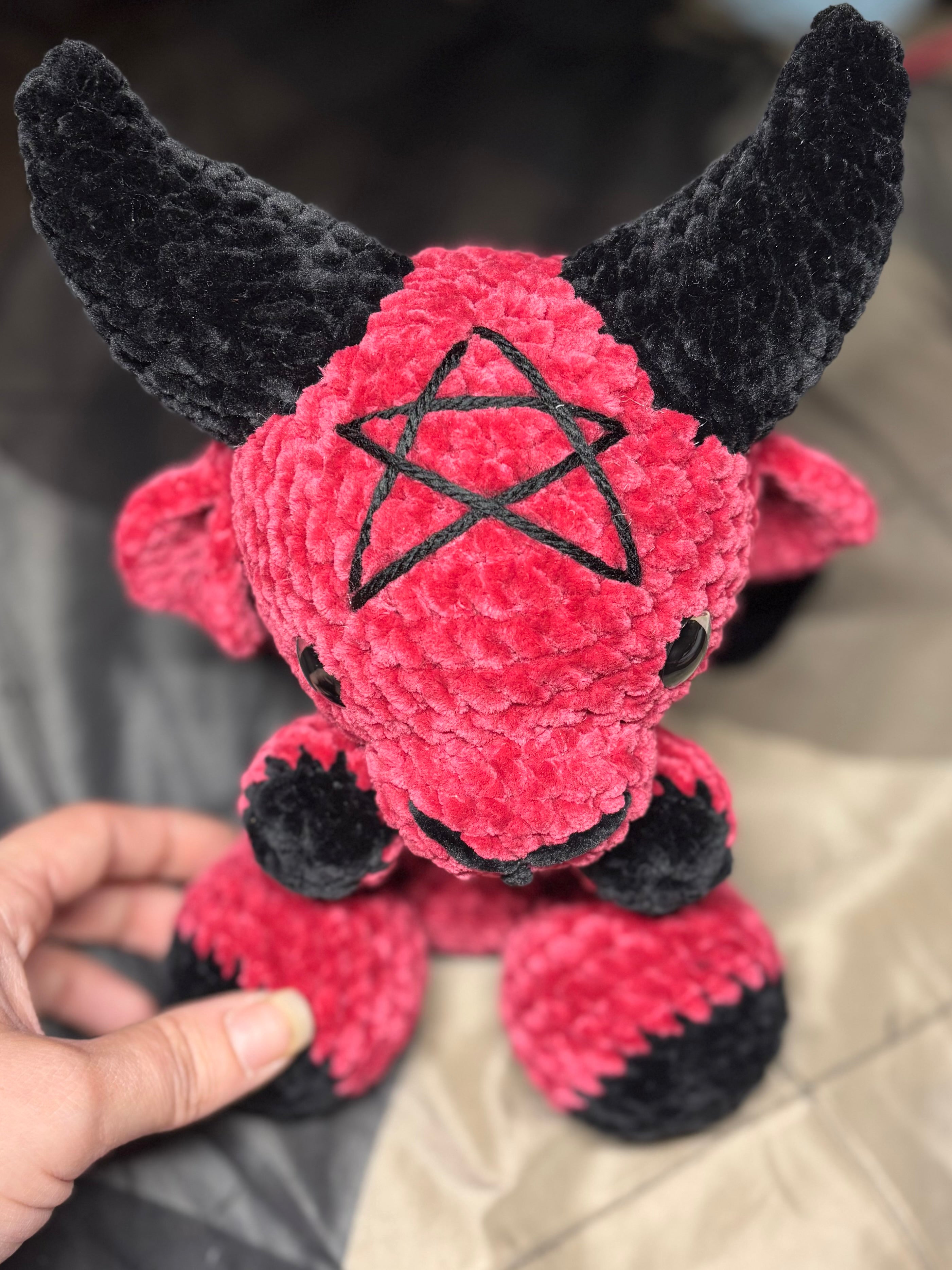 Raspberry Baphomet Familiar