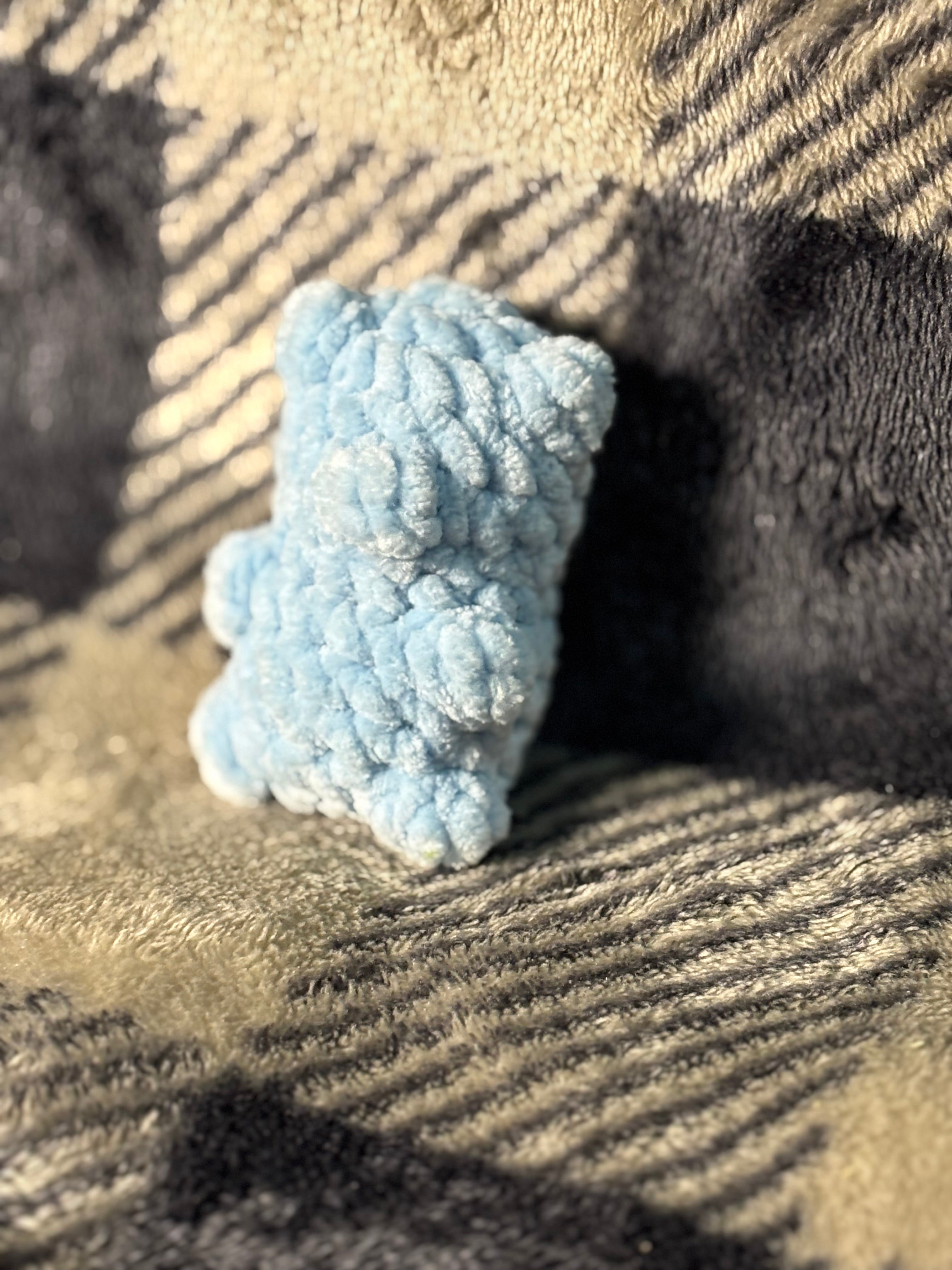 Tiny Gummy Bear Familiar (Light Blue)