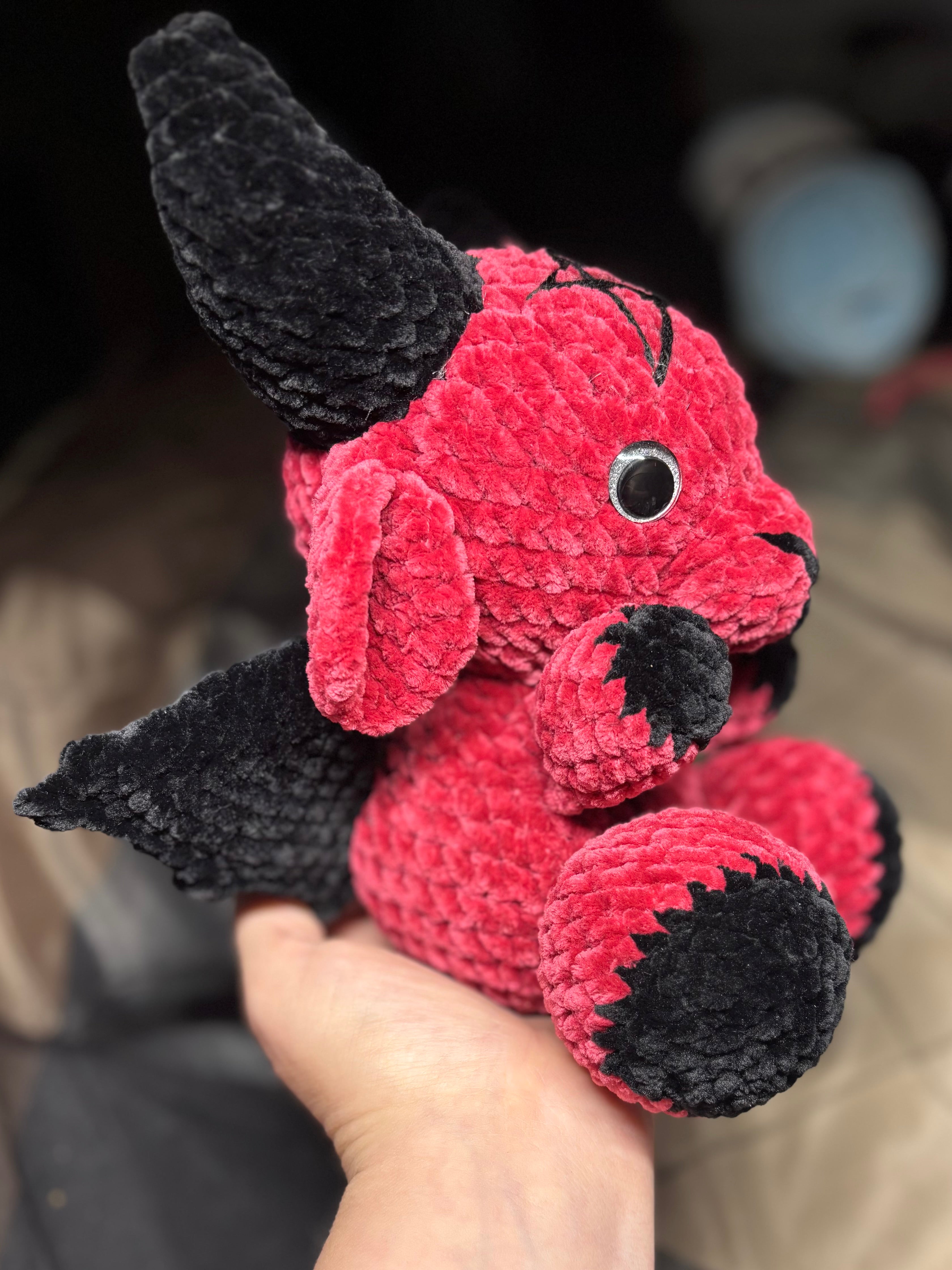 Raspberry Baphomet Familiar