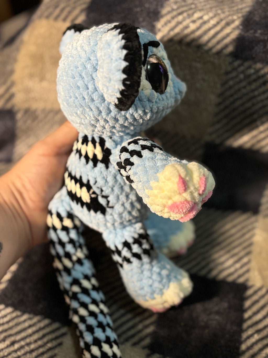 Baby Blue Tiger Familiar
