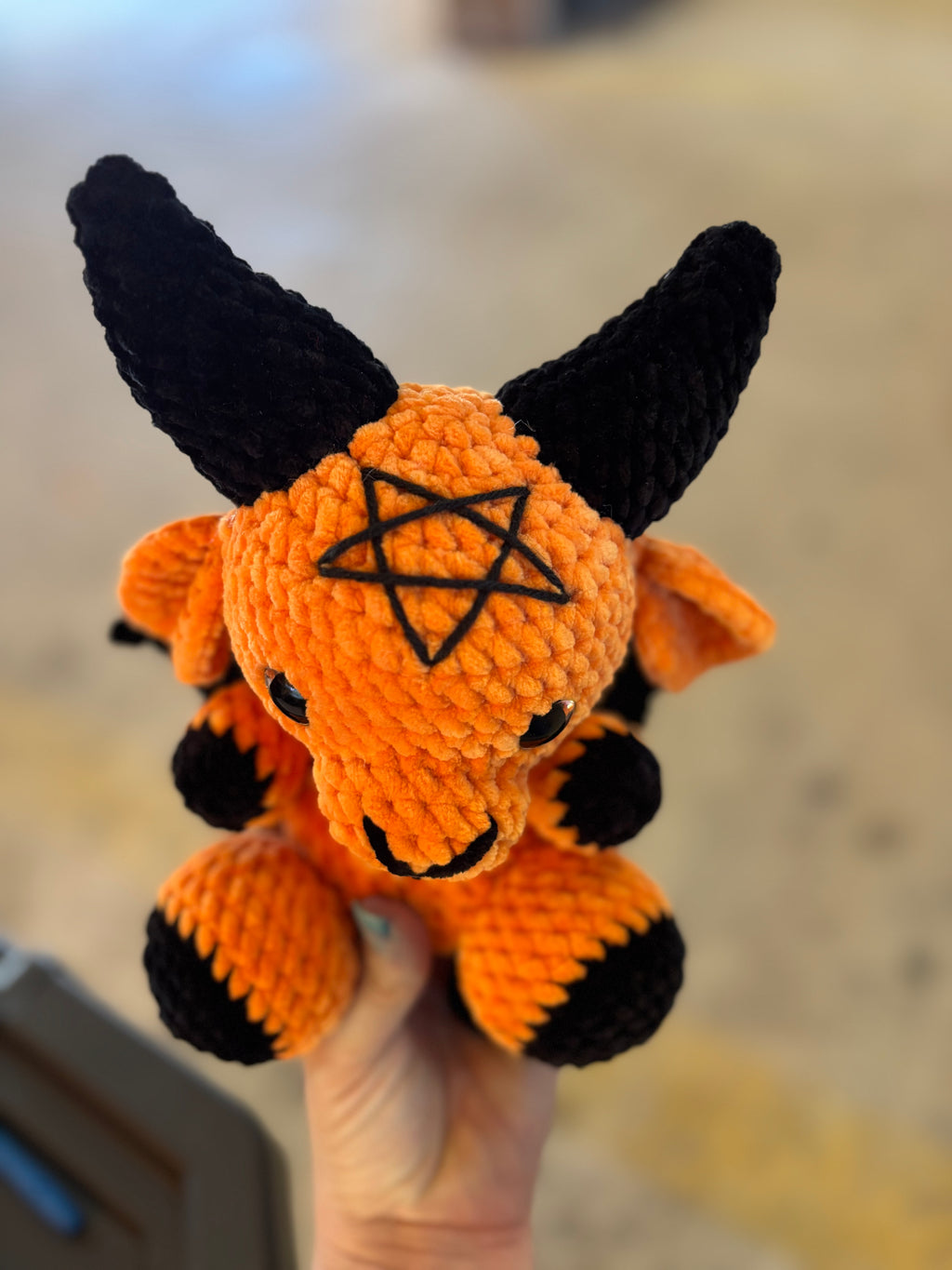 Baphomet Familiar (Orange)