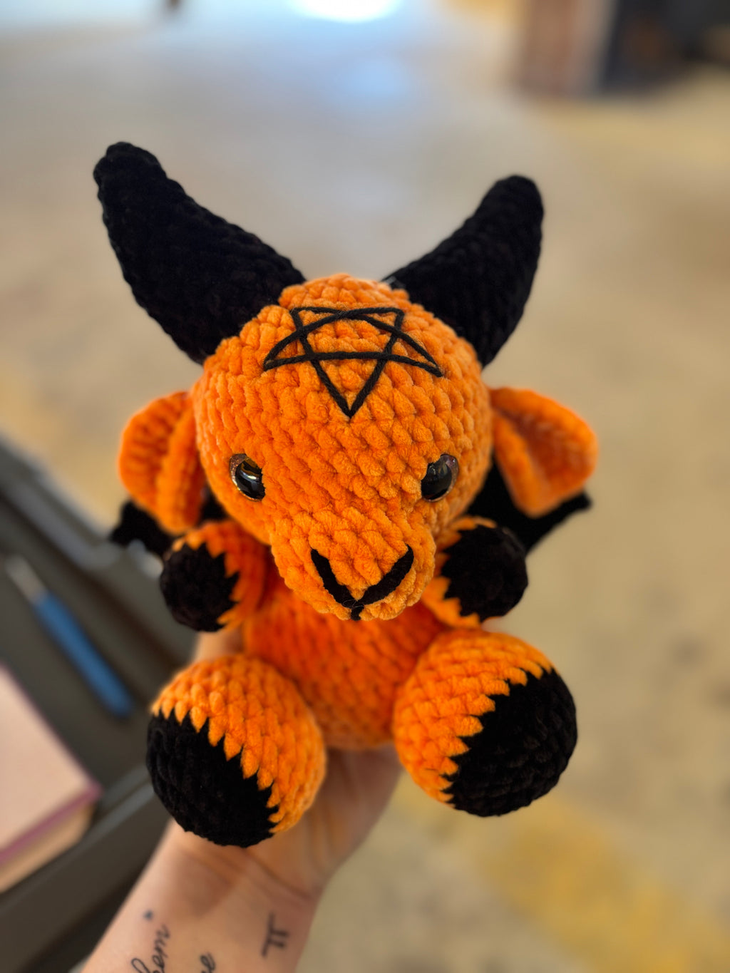 Baphomet Familiar (Orange)