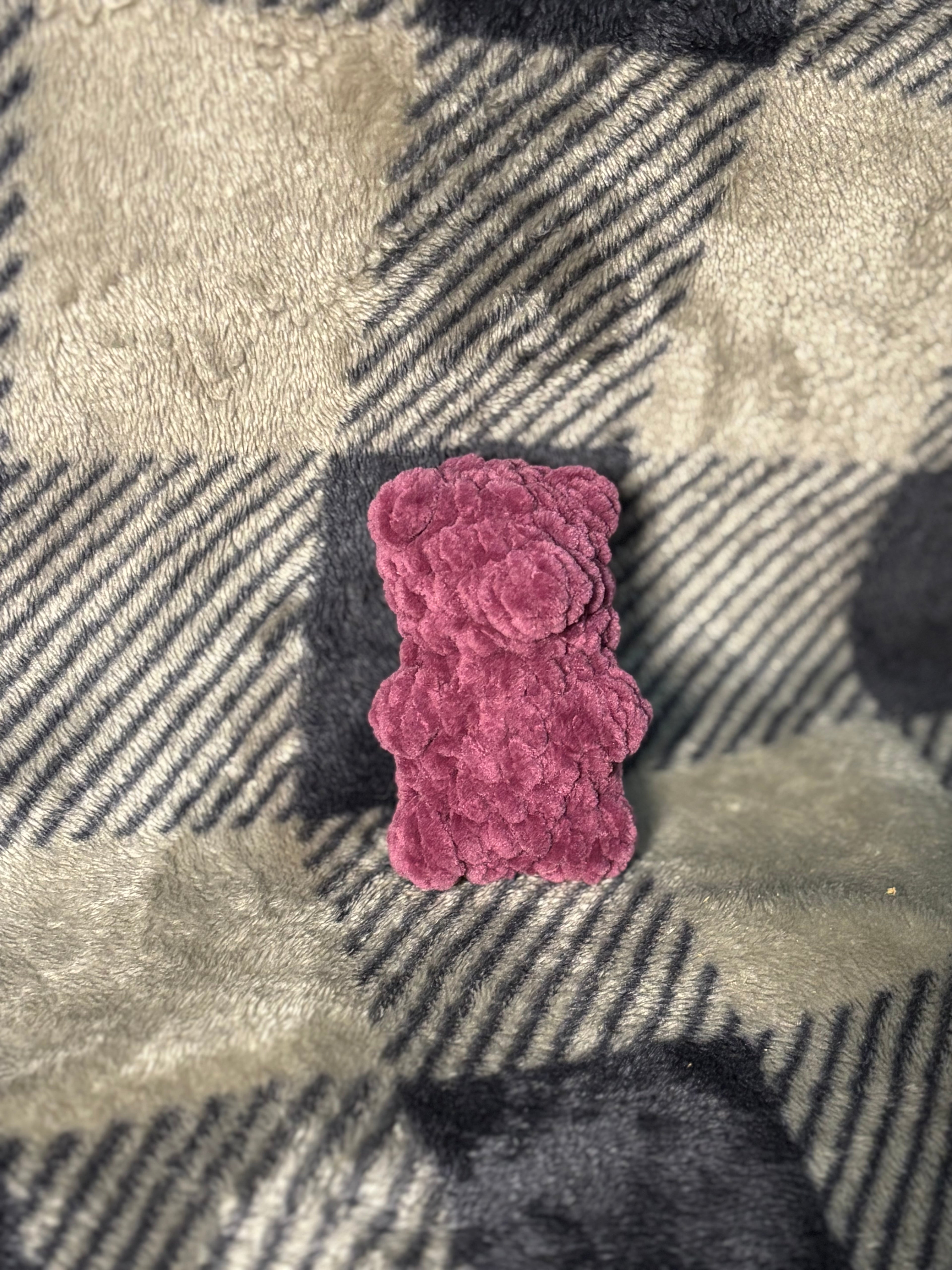 Tiny Gummy Bear Familiar (Raspberry)