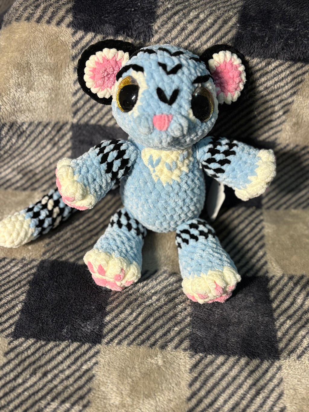 Baby Blue Tiger Familiar