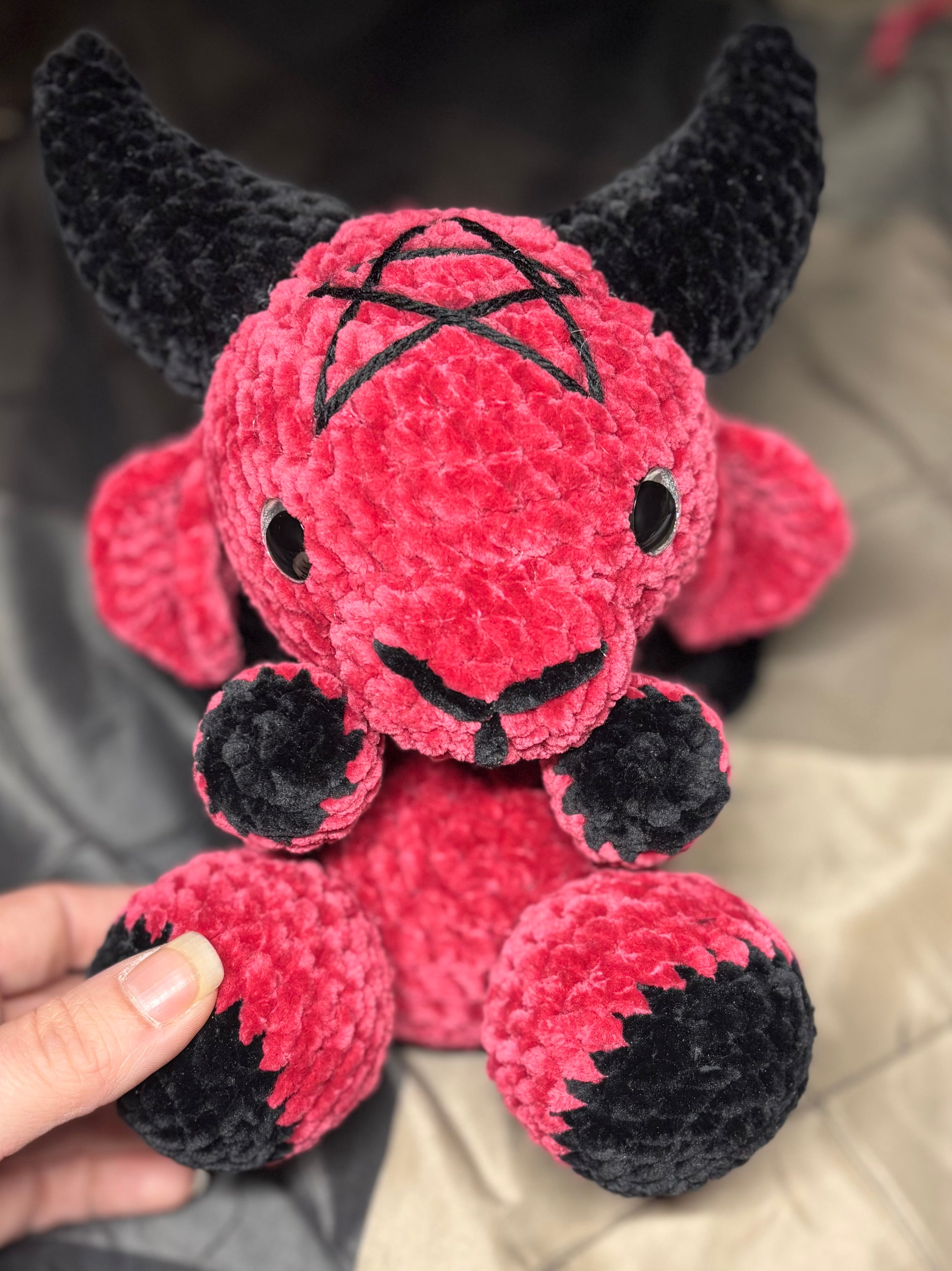 Raspberry Baphomet Familiar