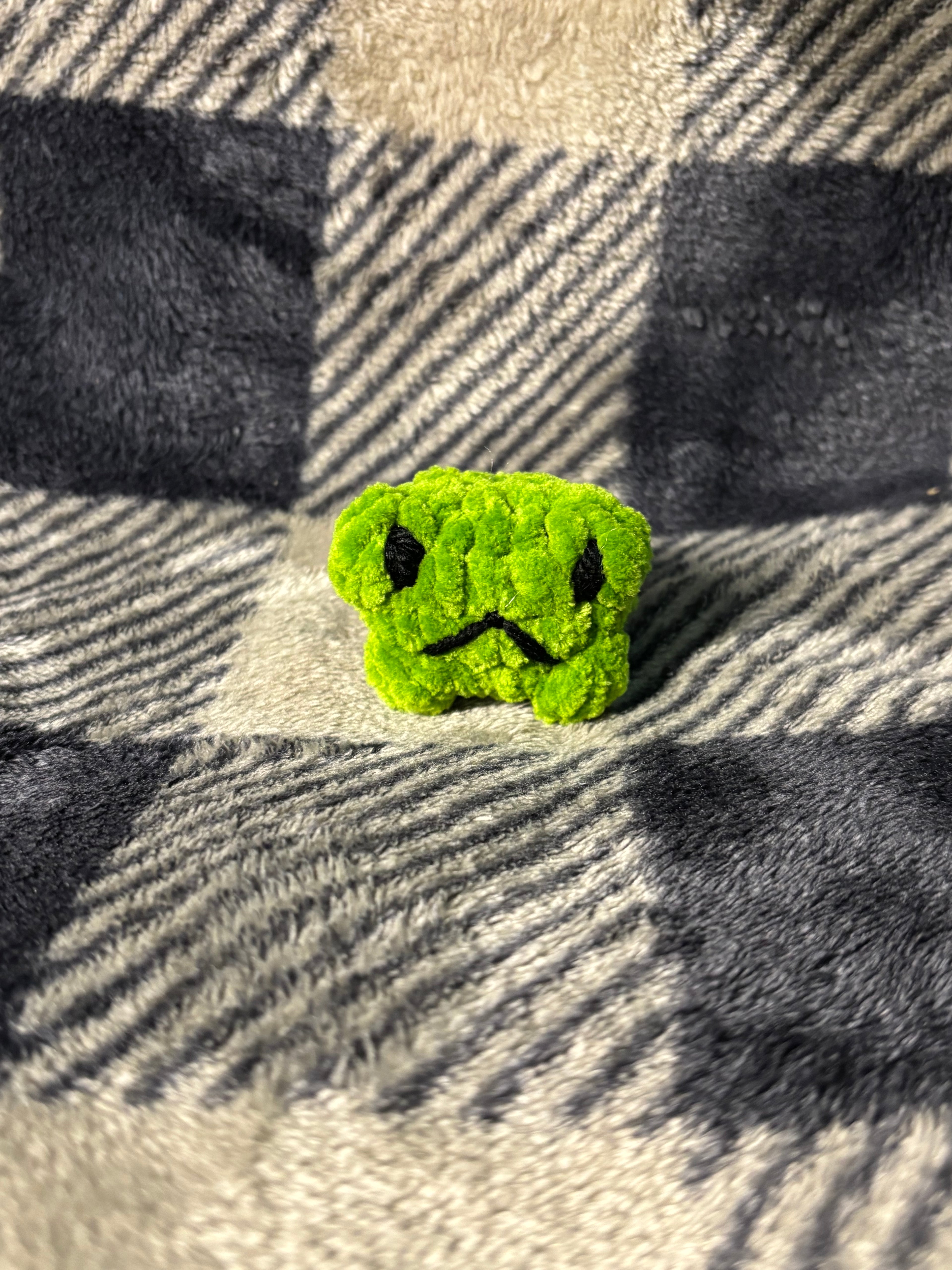 Pocket Grumpy Frog Familiar