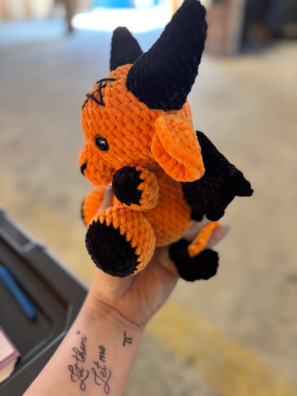 Baphomet Familiar (Orange)