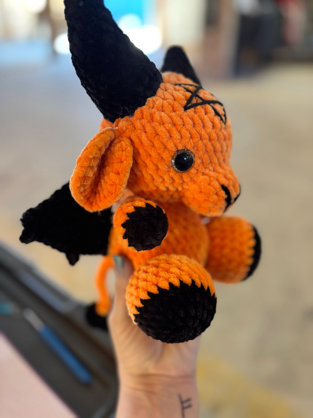 Baphomet Familiar (Orange)