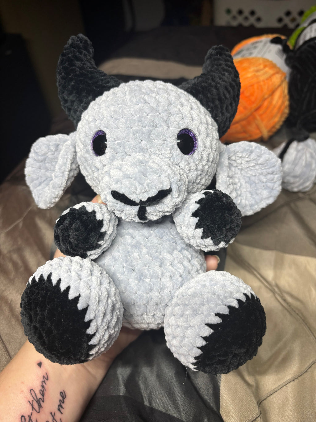 Goth Goat Familiar