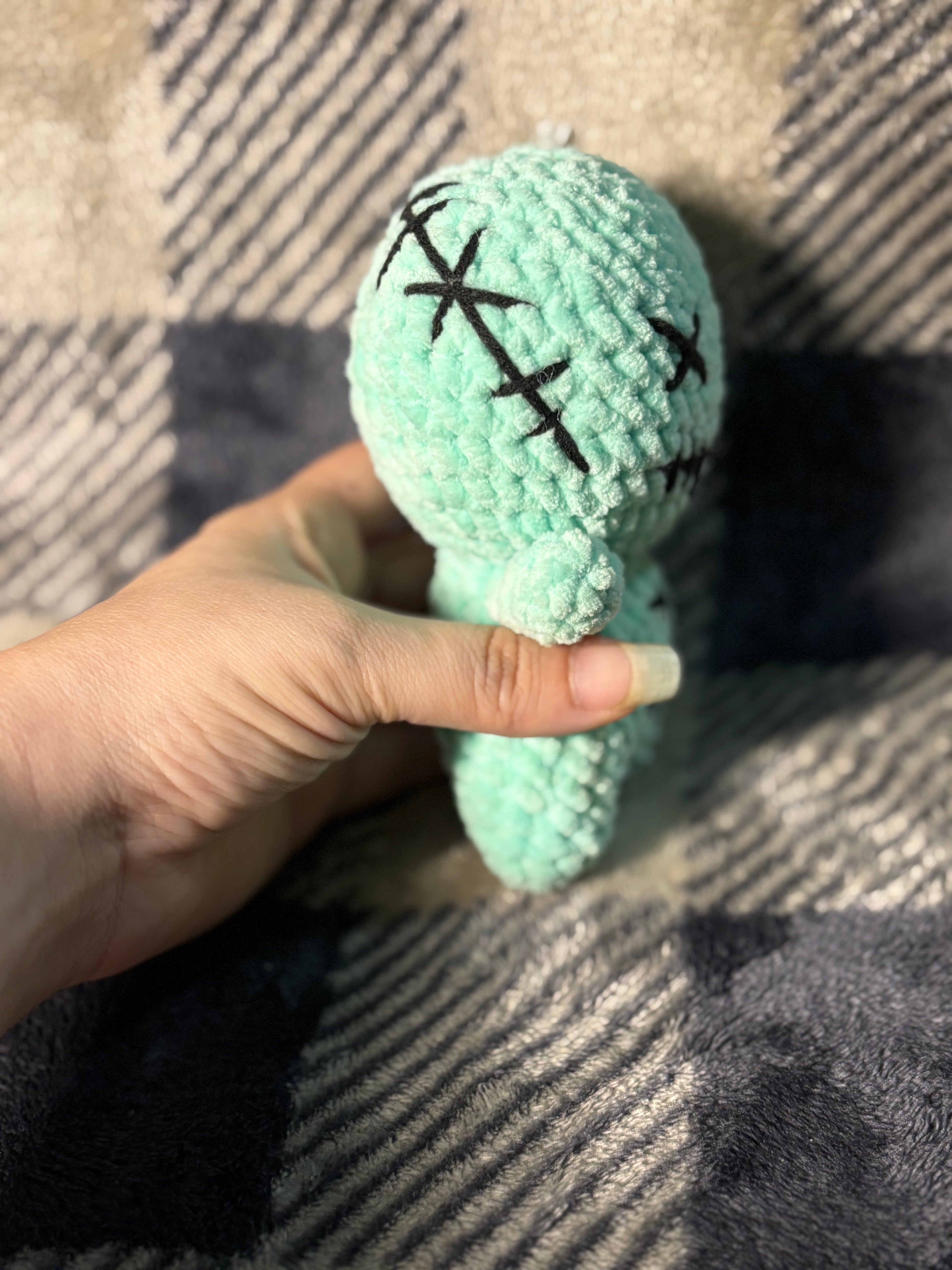 Stitched Voodoo Familiar (Seaglass)